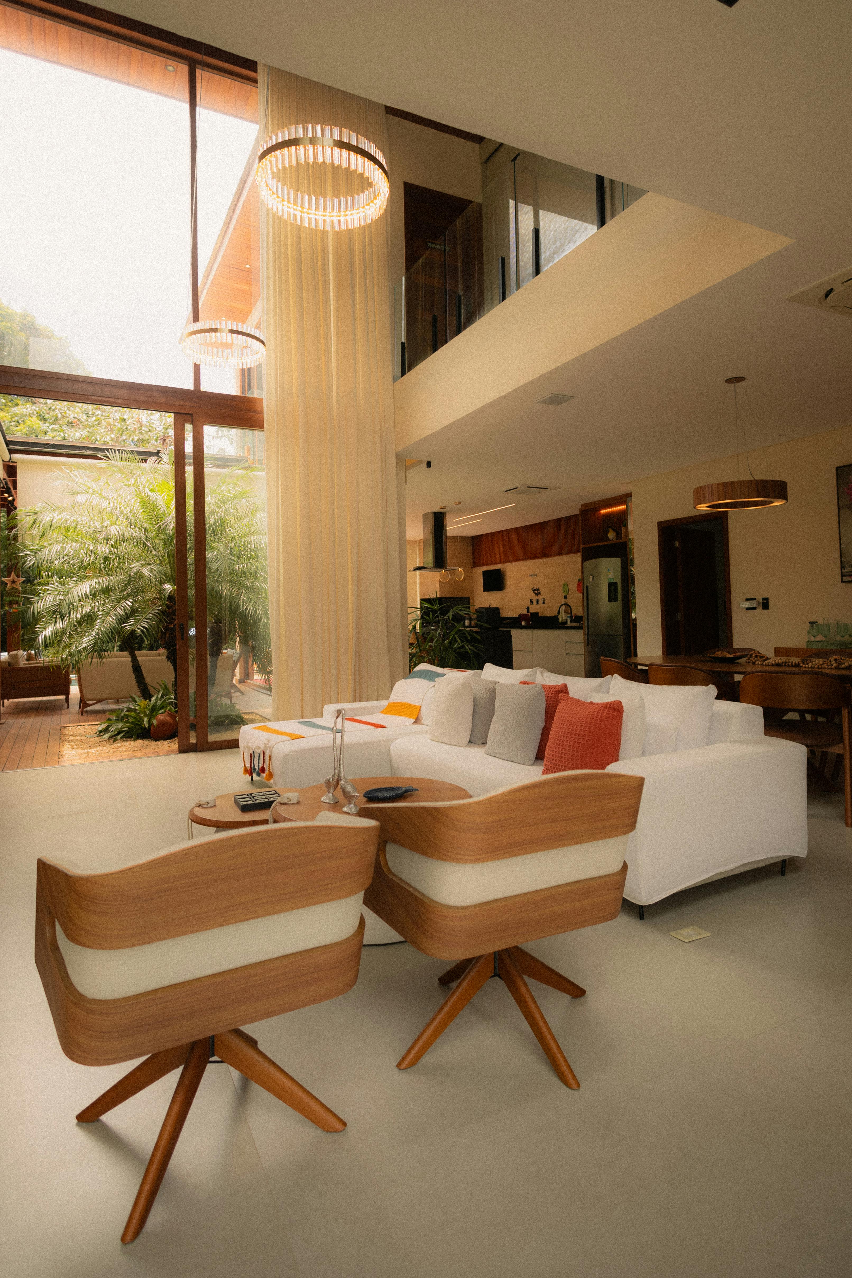 Beautiful interior living space showcasing modern design elements