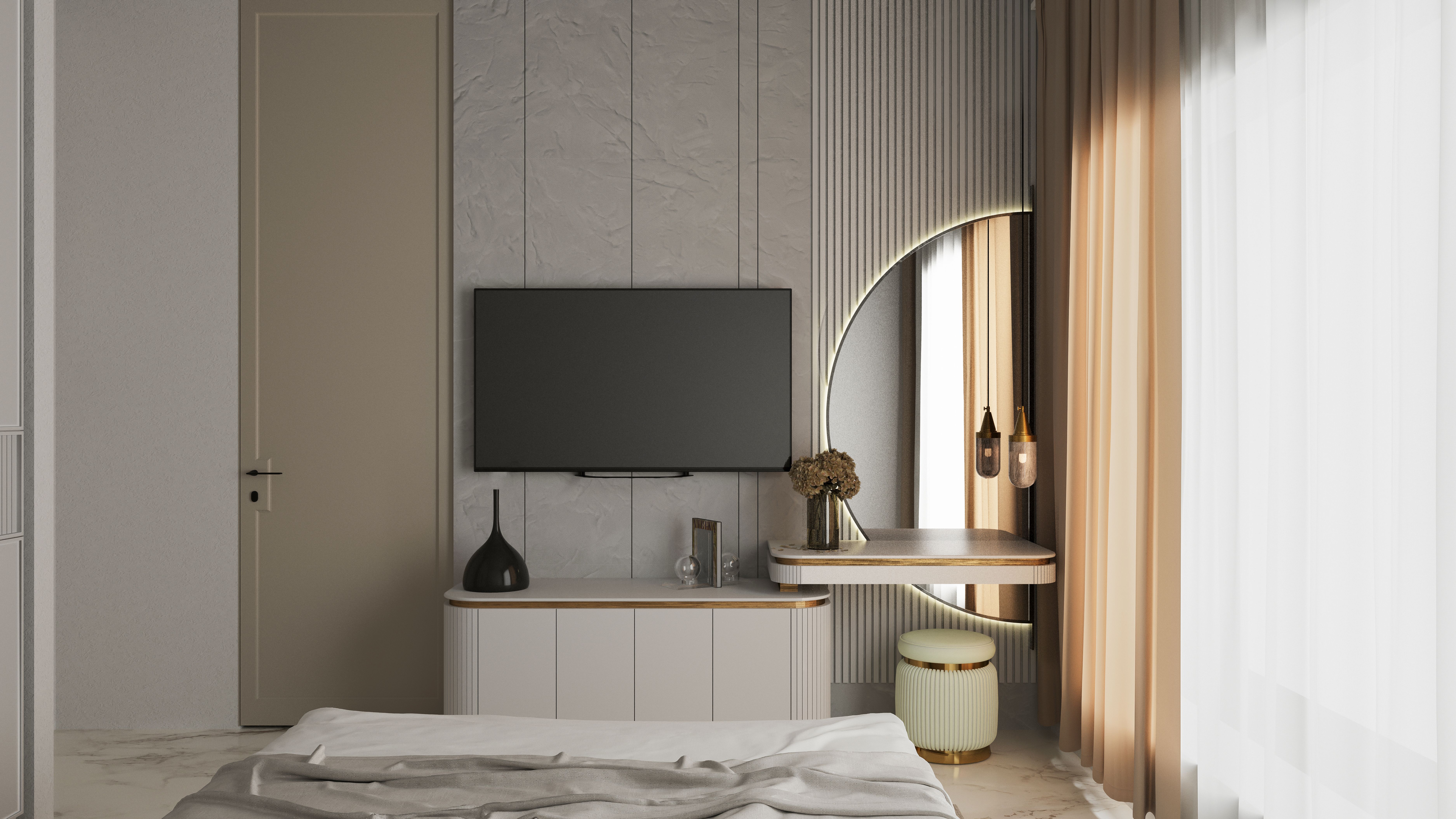 Finishing materials service